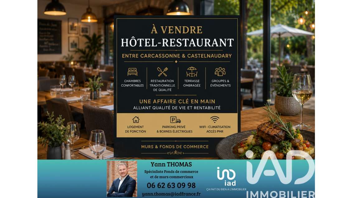 Local commercial à Arzens