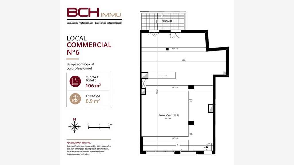 Vente local commercial ou pro neuf 106m² à Aubagne
