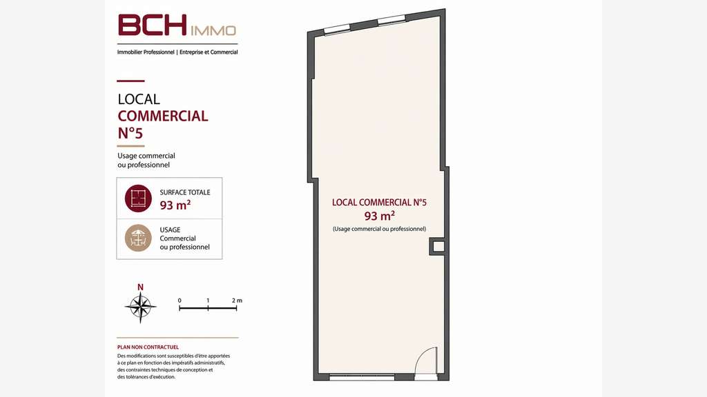 A vendre murs commerciaux de 93m² à Aubagne