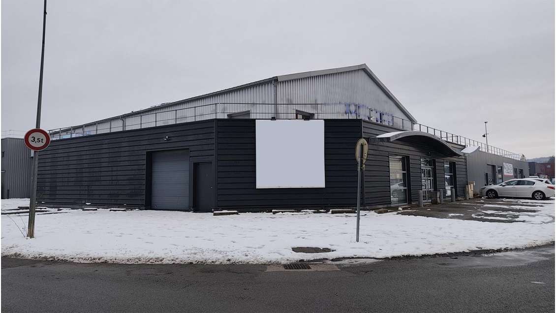 Vente locaux 930m² zone d'activités Audincourt