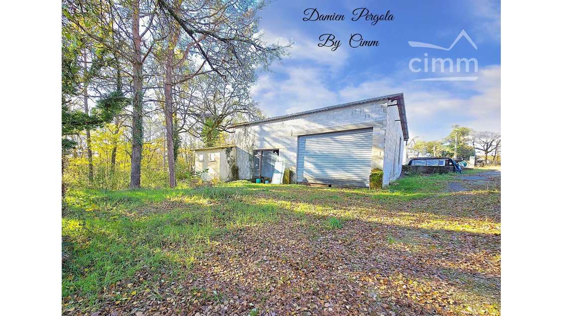 Vente hangar 144m² Auriac-du-Périgord prox Lascaux