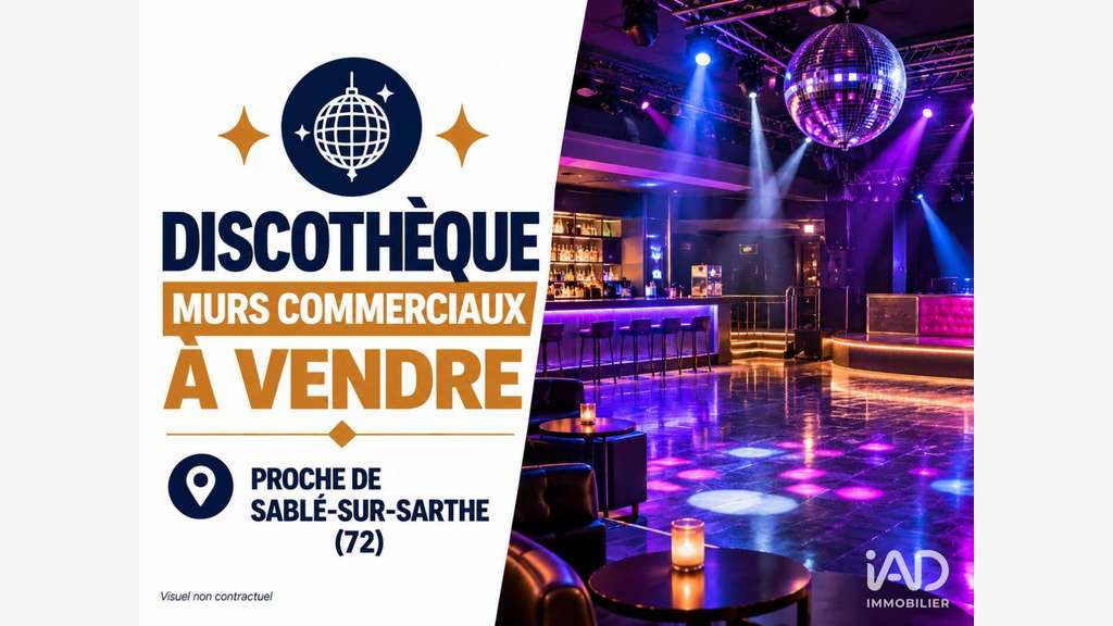 Vente murs commerciaux à Avoise en Sud Sarthe