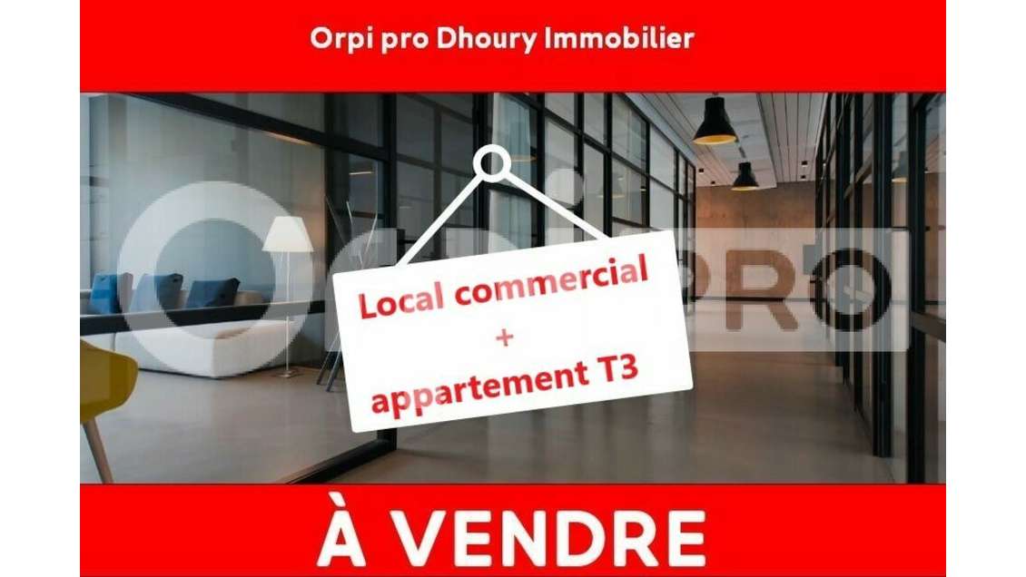 AV immeuble T3 + local 143m² à Balagny-sur-Thérain