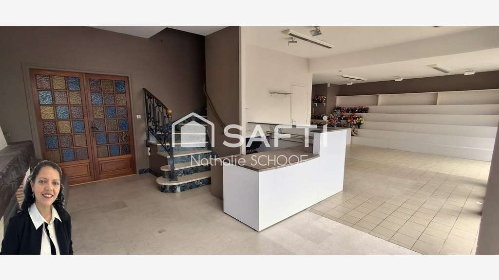 Local commercial et appartement