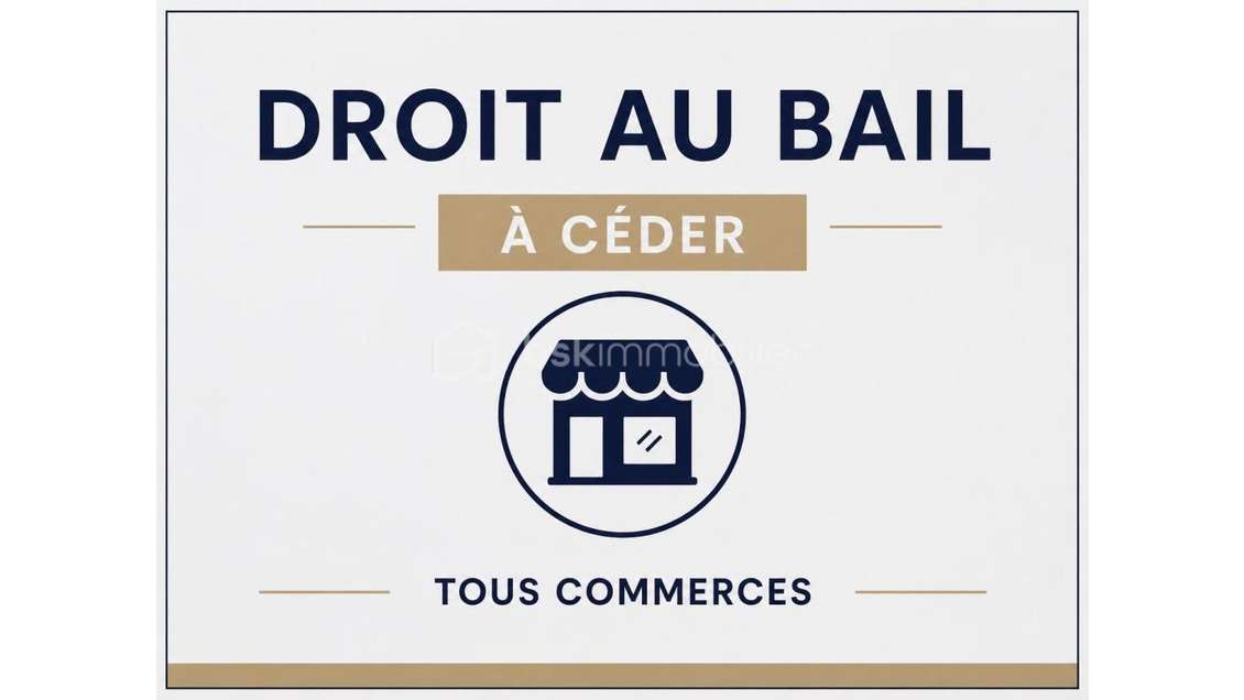 OPPORTUNITÉ RARE - DROIT AU BAIL À CÉDER TOUS CO