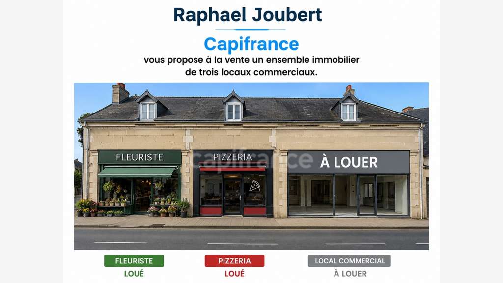 BEAUMONT SUR SARTHE Idéal Investisseurs A vendre 