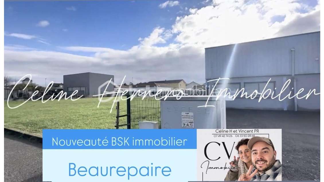 AV local commercial de 490m² à Beaurepaire centre