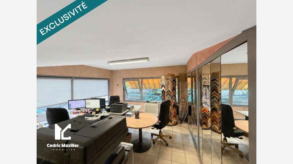 Vente local d’activité 330m² +Terrain à Belleville