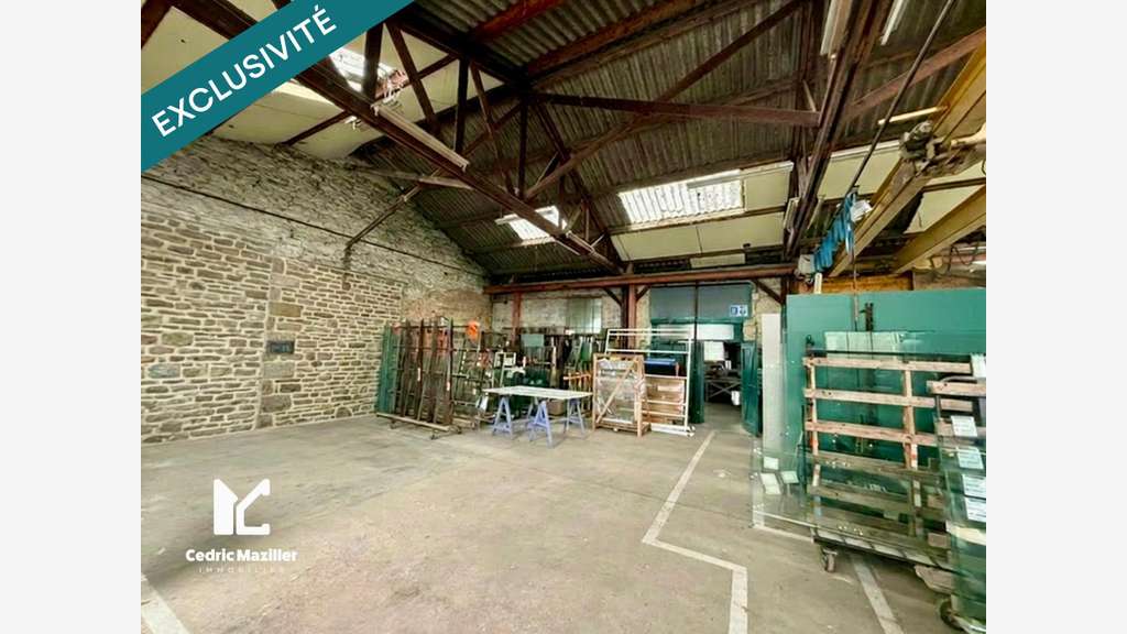 Vente local d’activité 330m² +Terrain à Belleville