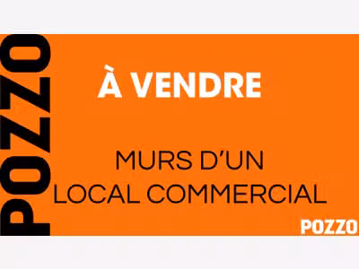 MURS COMMERCIAUX à VENDRE avec 150 M2 de terrasse