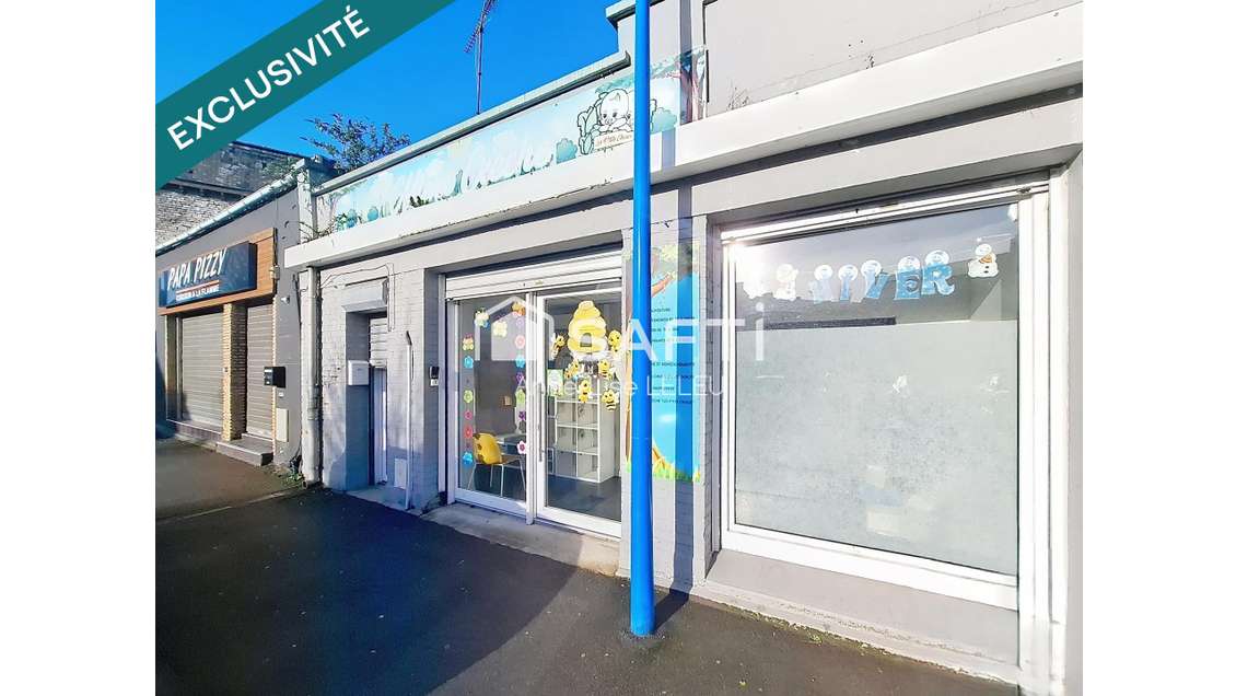 Vente local commercial 100m² à Billy-Montigny 