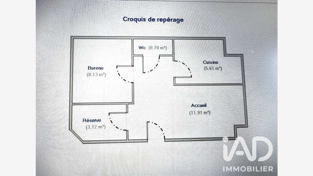 Cède local professionnel 29m² à Boissy-Saint-Léger