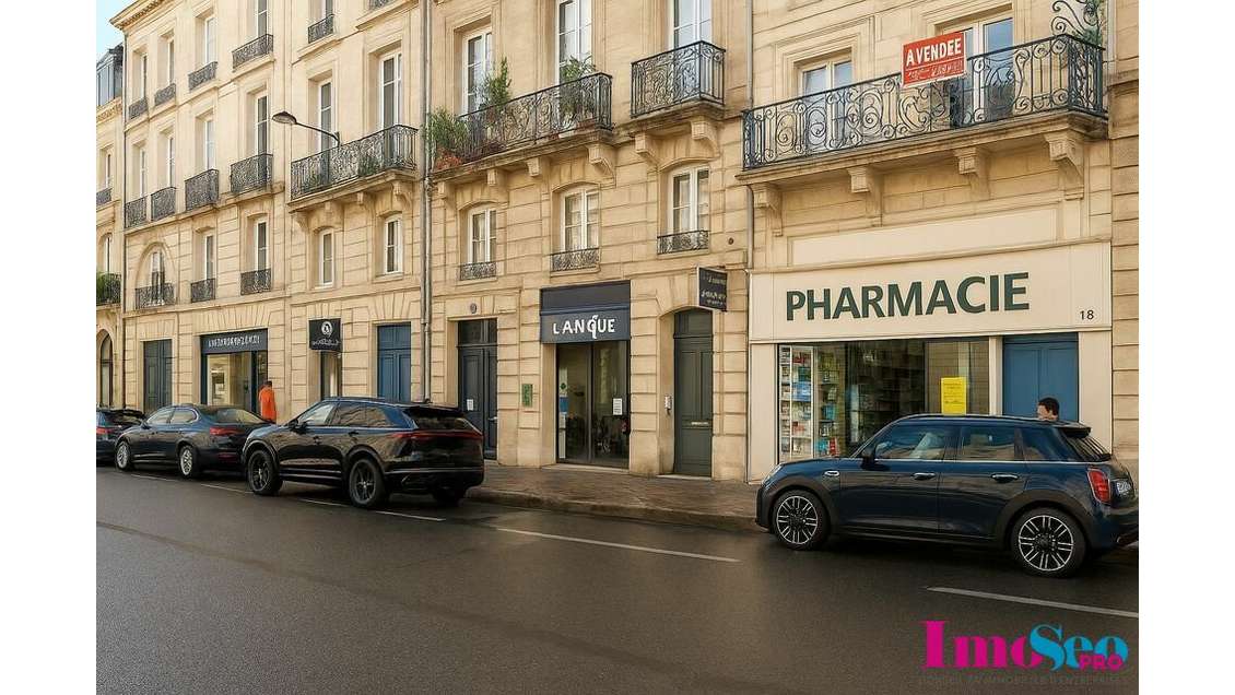 Local 122m² à vendre Bordeaux Triangle d'or