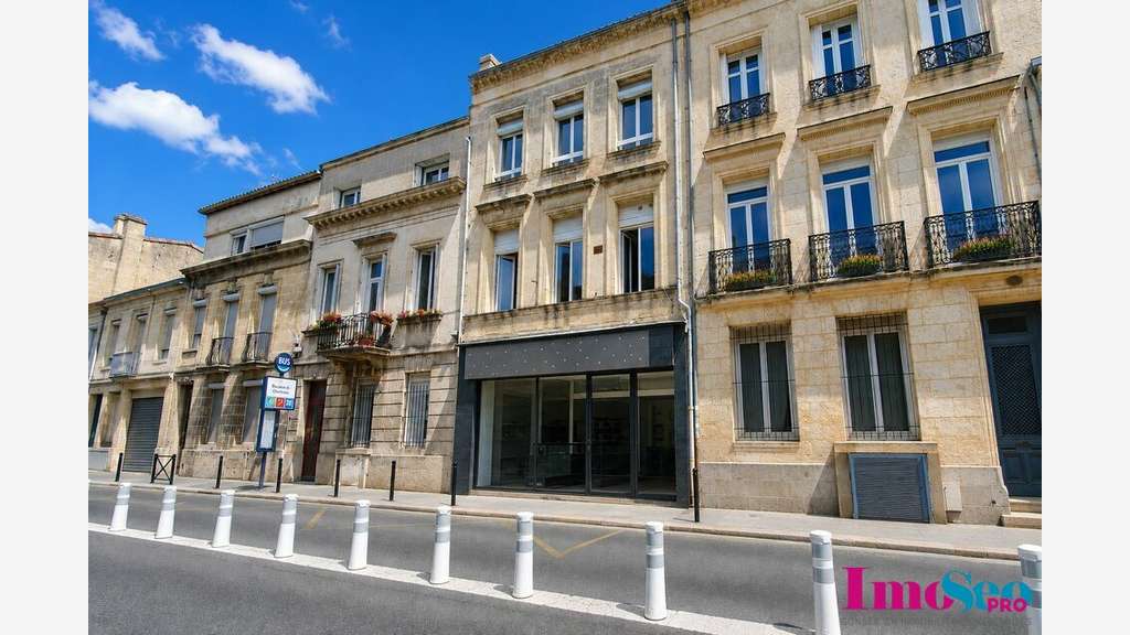 Vente local commercial 105m² proche tram Bordeaux
