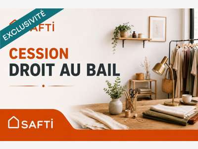 Local commercial de 38m² avec cave et vitrine,