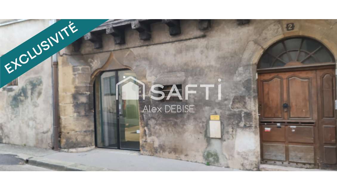 Vente local commercial 50m² centre Bourg en Bresse