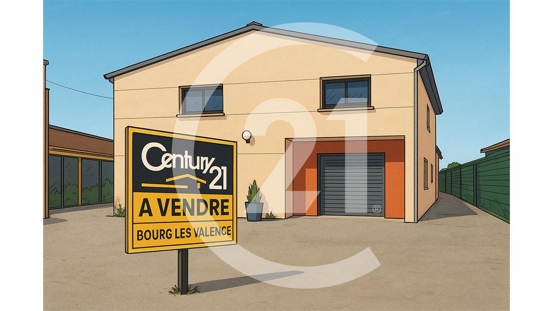 A vendre bâtiment de 550m² à Bourg les Valence za
