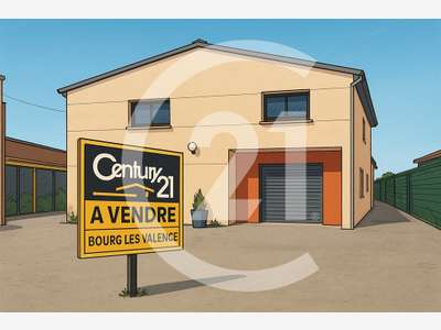 A vendre bâtiment de 550m² à Bourg les Valence za