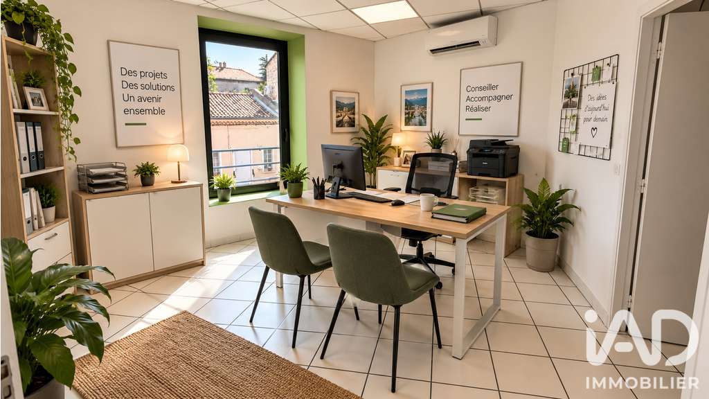 Vente bureaux de 153m² à Bourg-Saint-Andéol
