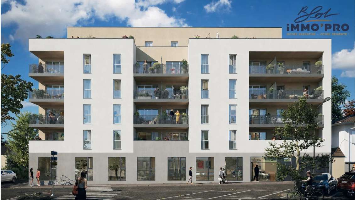 À vendre locaux pro neufs 133m² à Bourgoin-Jallieu