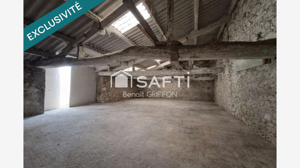 Vente ensemble immobilier rénové 860m² à Boussay