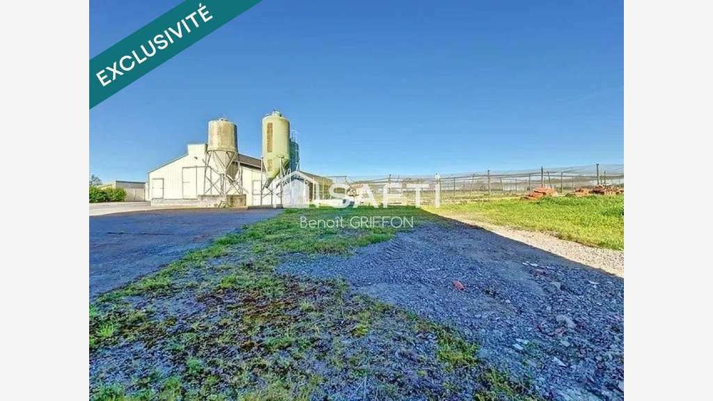Vente ensemble agricole sur 9 ha clôturés Boussay