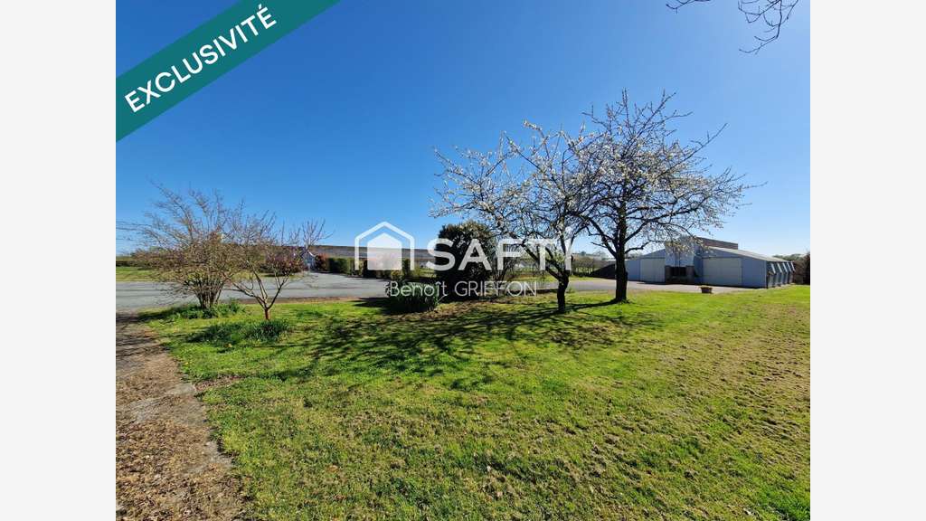 Vente ensemble agricole sur 9 ha clôturés Boussay