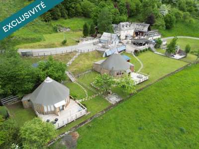 Vente domaine touristique avec spa et yourtes.