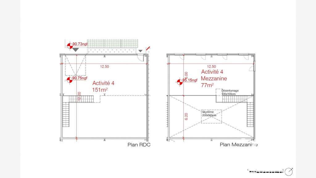 Vente local d'activité de 228m² Brie-Comte-Robert
