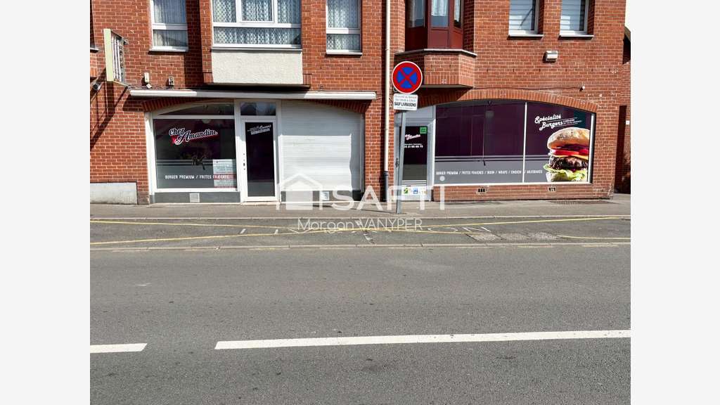 Vente local commercial 73m² à Bruay-la-Buissière