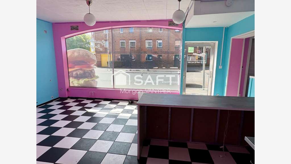 Vente local commercial 73m² à Bruay-la-Buissière