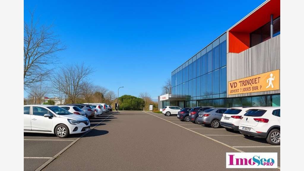 Local commercial 550m² à vendre à Bruges A63