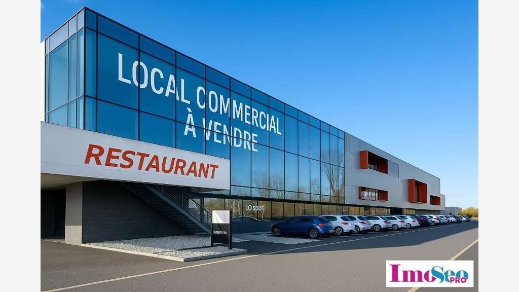 Local commercial 550m² à vendre à Bruges A63