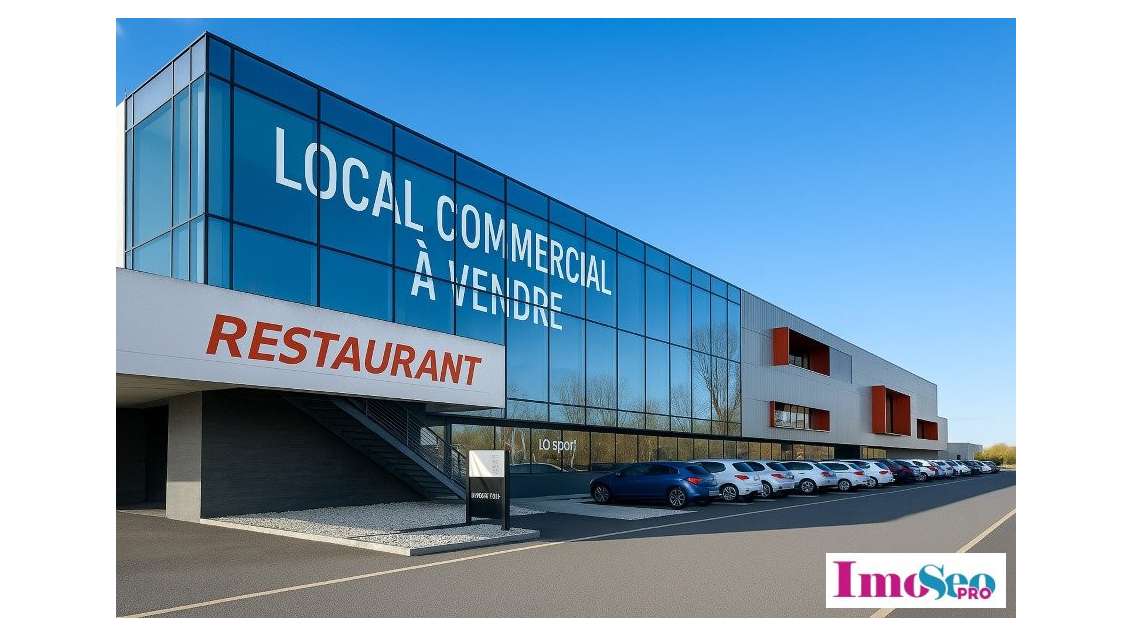 Local commercial 550m² à vendre à Bruges A63
