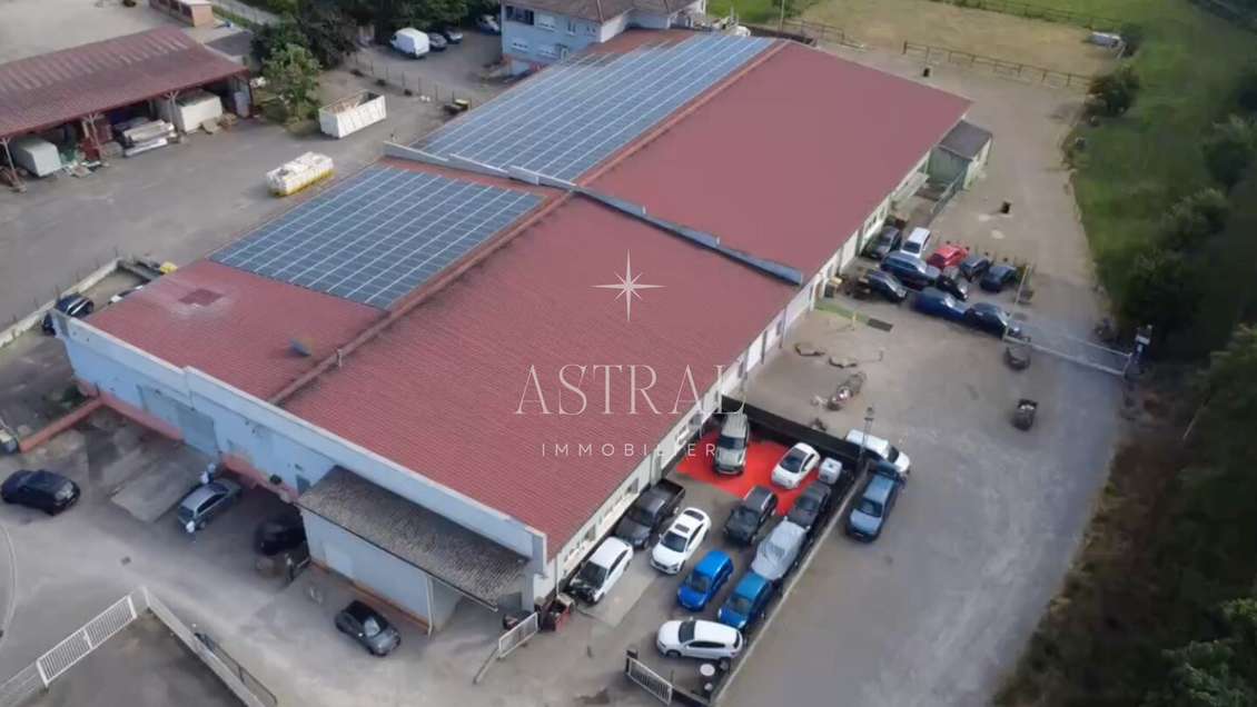 Vente Local/entrepôt de 1362m² à Brunstatt