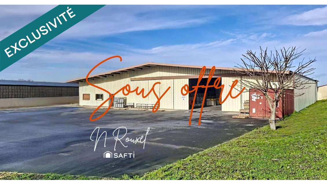 Vente murs 1000m² parcelle 3404m² à Caen