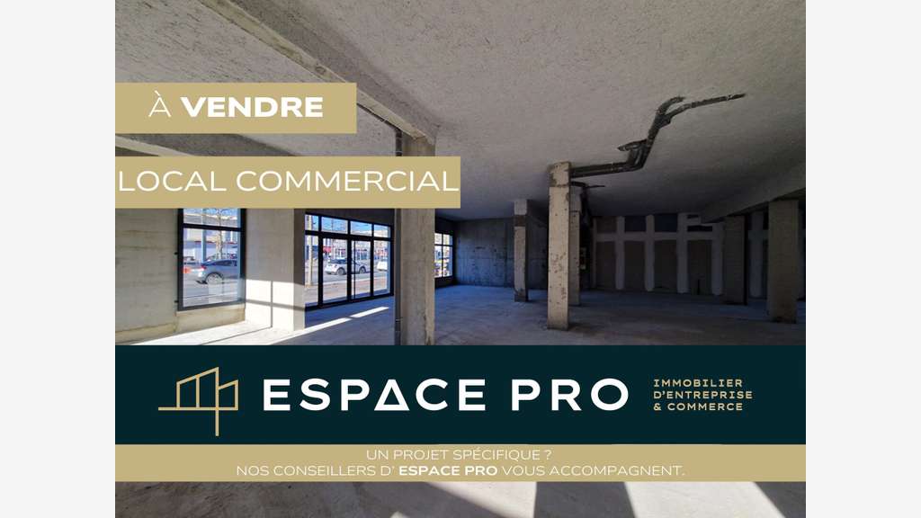 A vendre local commercial ou bureaux 260m² à Caen
