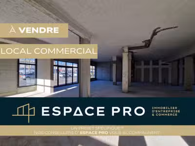 A vendre local commercial ou bureaux 260m² à Caen