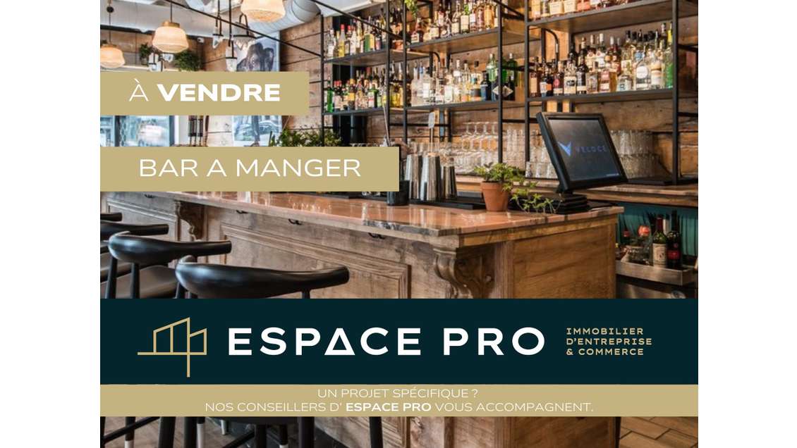 Vente bar à manger en centre de ville de Caen