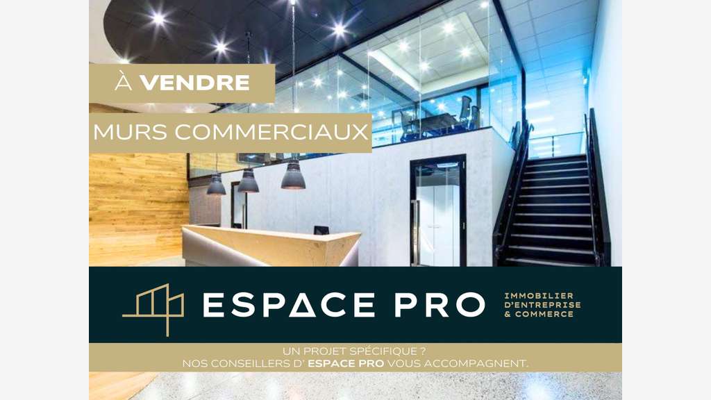 Vente local commercial 400m² proche Caen centre