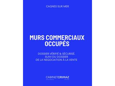 Vente Locaux commerciaux - Boutiques à Cagnes-sur-Mer