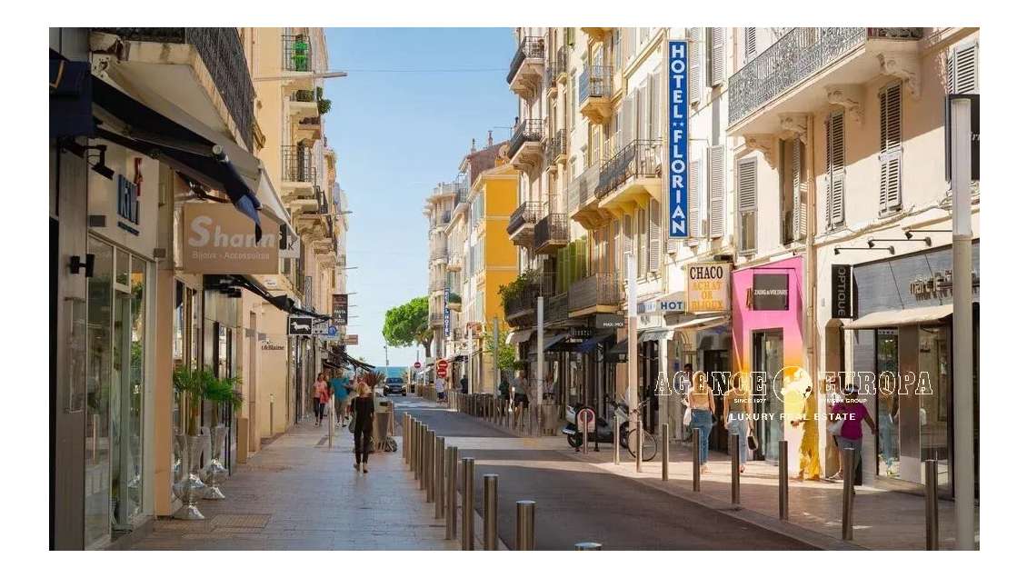 CANNES - RUE DU COMMANDANT ANDRE - DROIT AU BAIL A