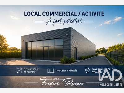 Vente local d'activité de 300m² en zi Carcassonne