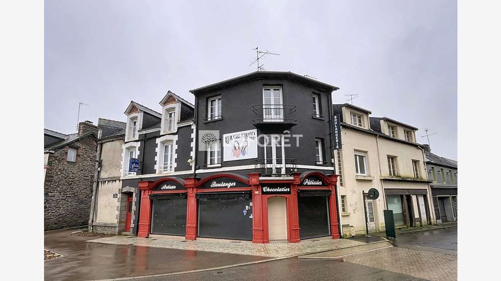 Vente immeuble commercial de 180m² à Carentoir