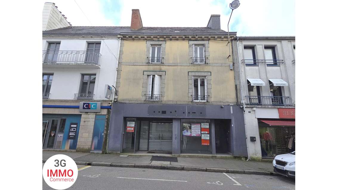 Vente local commercial de 340m² à Carhaix-Plouguer