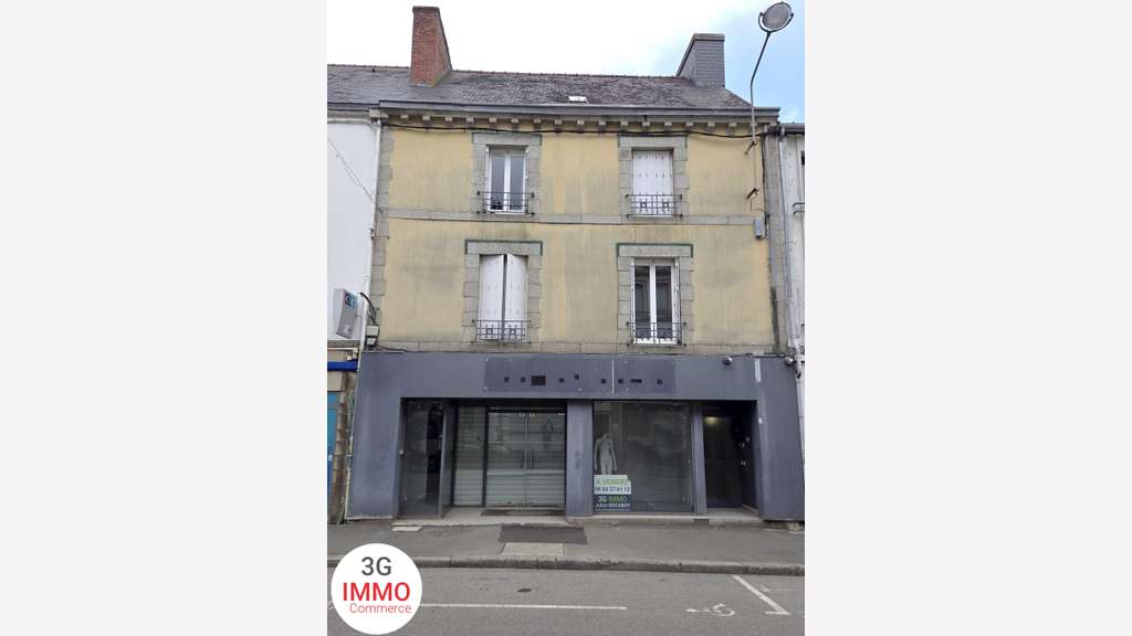Vente local commercial de 340m² à Carhaix-Plouguer
