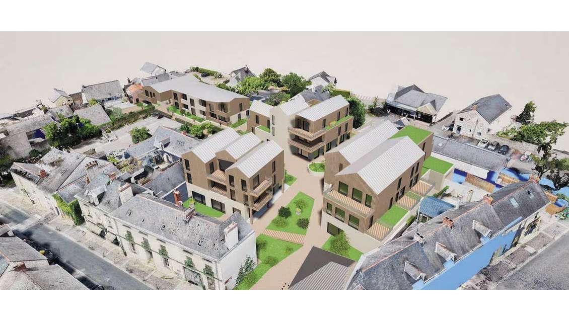 Vente murs commerciaux 300m² à Carquefou centre 