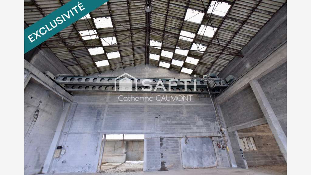 Vente ensemble de locaux industriels à Lacrouzette