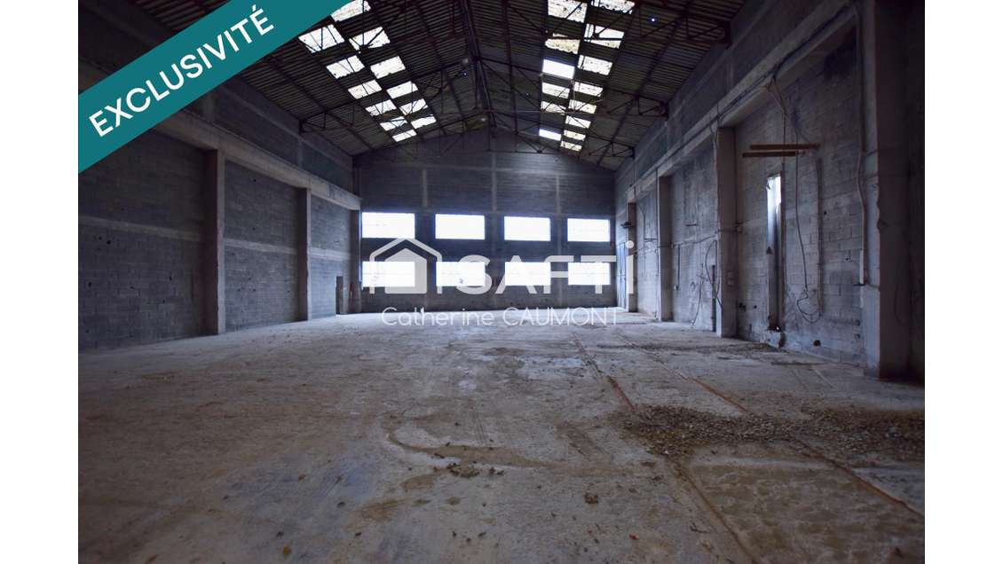 Vente ensemble de locaux industriels à Lacrouzette