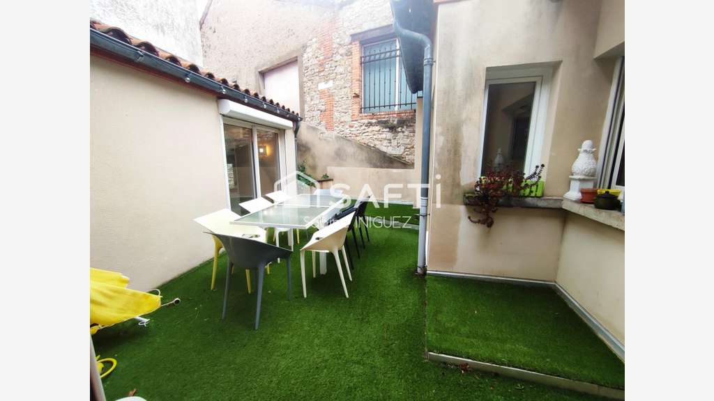 Vente local 99m² + appartement rénové à Castres